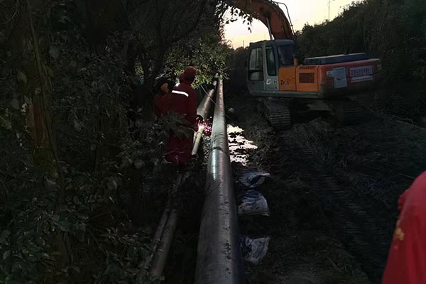 燃气管道施工